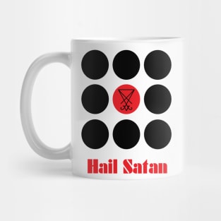 Hail Satan Nine Circles Of Hell Mug